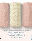 Two Layered Muslin Blanket / Daisy