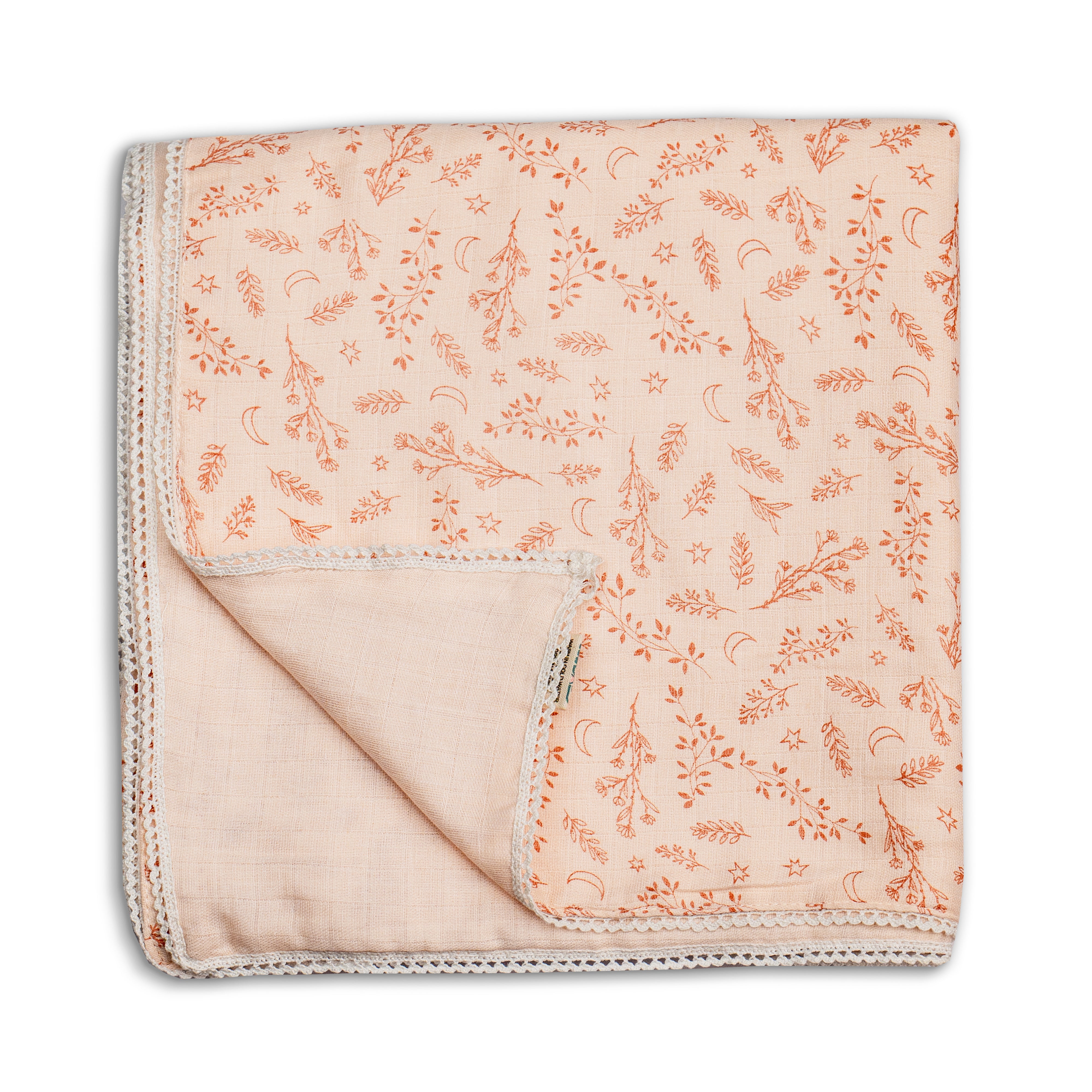 Two Layered Muslin Blanket / Floral