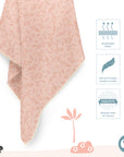 Two Layered Muslin Blanket / Floral