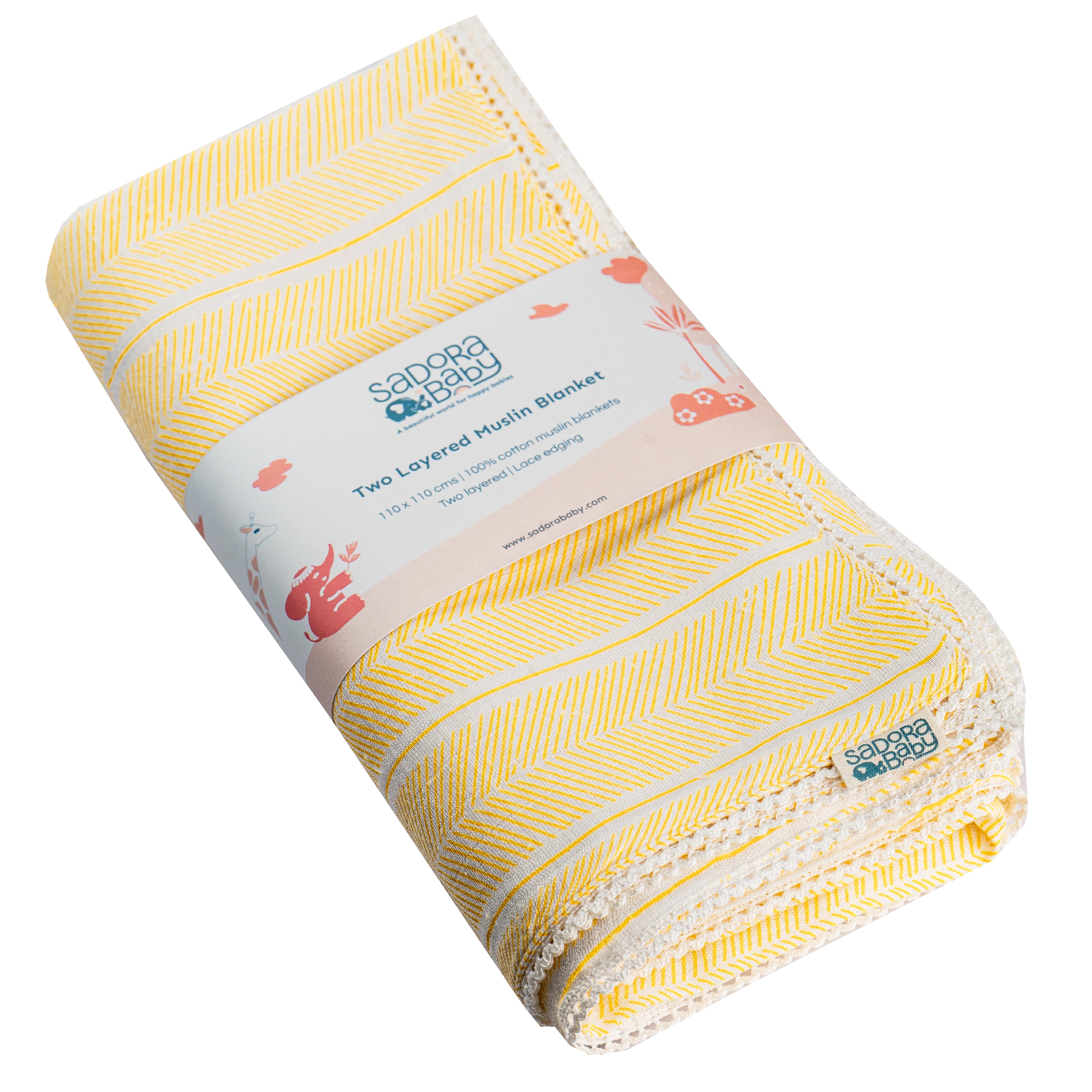 Two Layered Muslin Blanket / Aztec