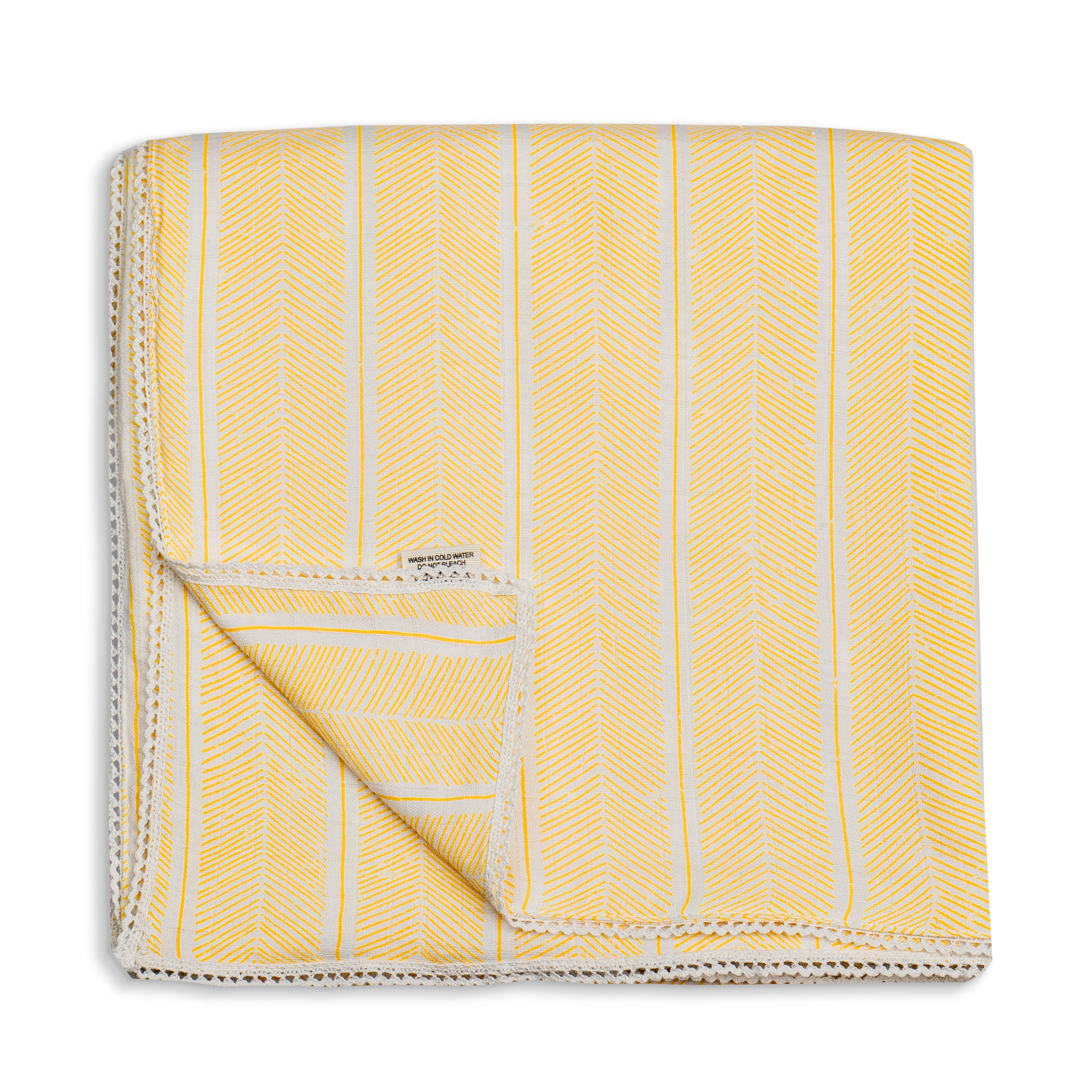 Two Layered Muslin Blanket / Aztec
