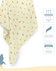Two Layered Muslin Blanket / Savanna