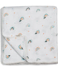 Two Layered Muslin Blanket / Rainbow