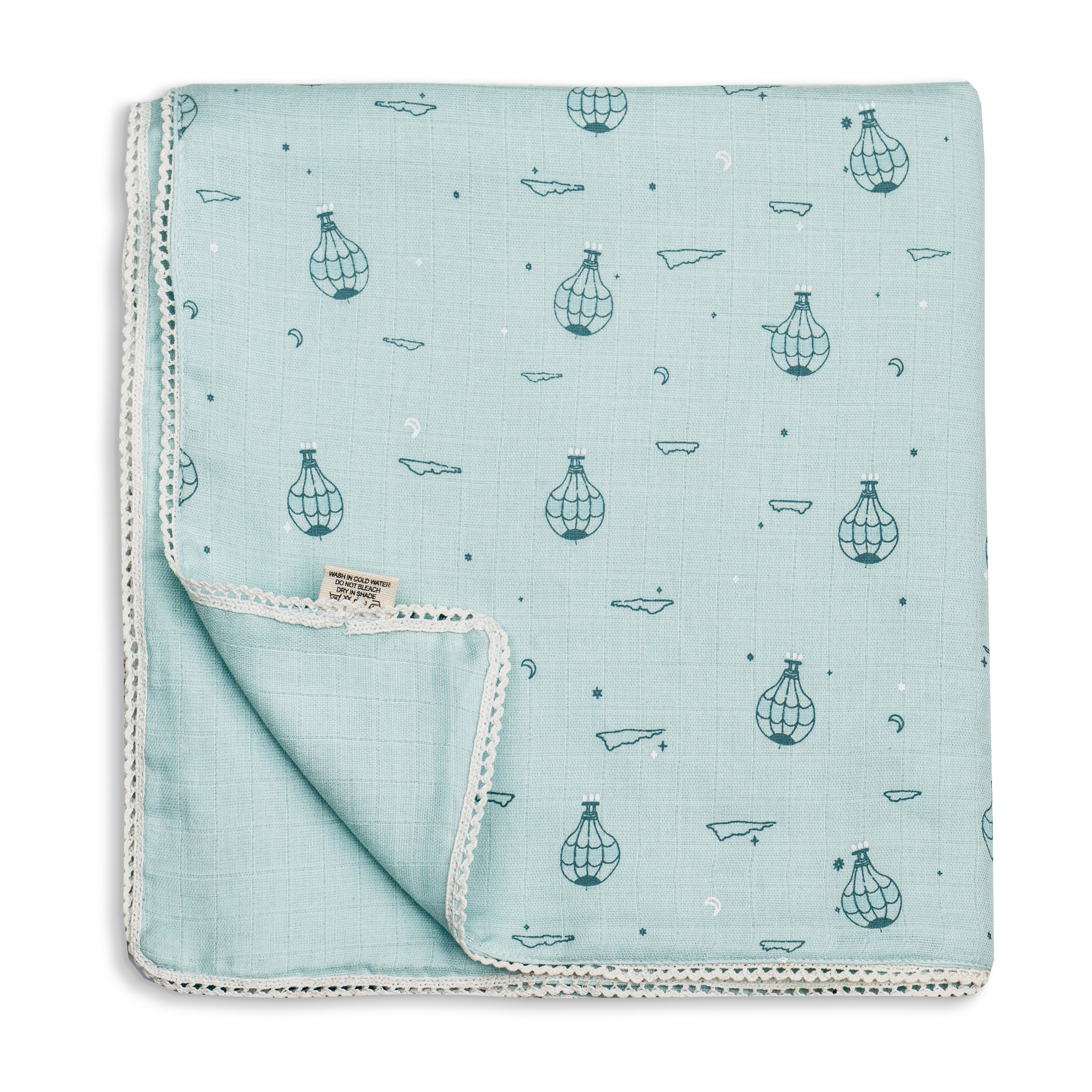 Two Layered Muslin Blanket / Hot Air Balloon
