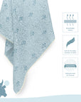 Two Layered Muslin Blanket / Hot Air Balloon