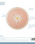 Daisy Flower Rug