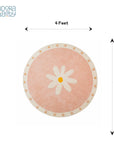 Daisy Flower Rug