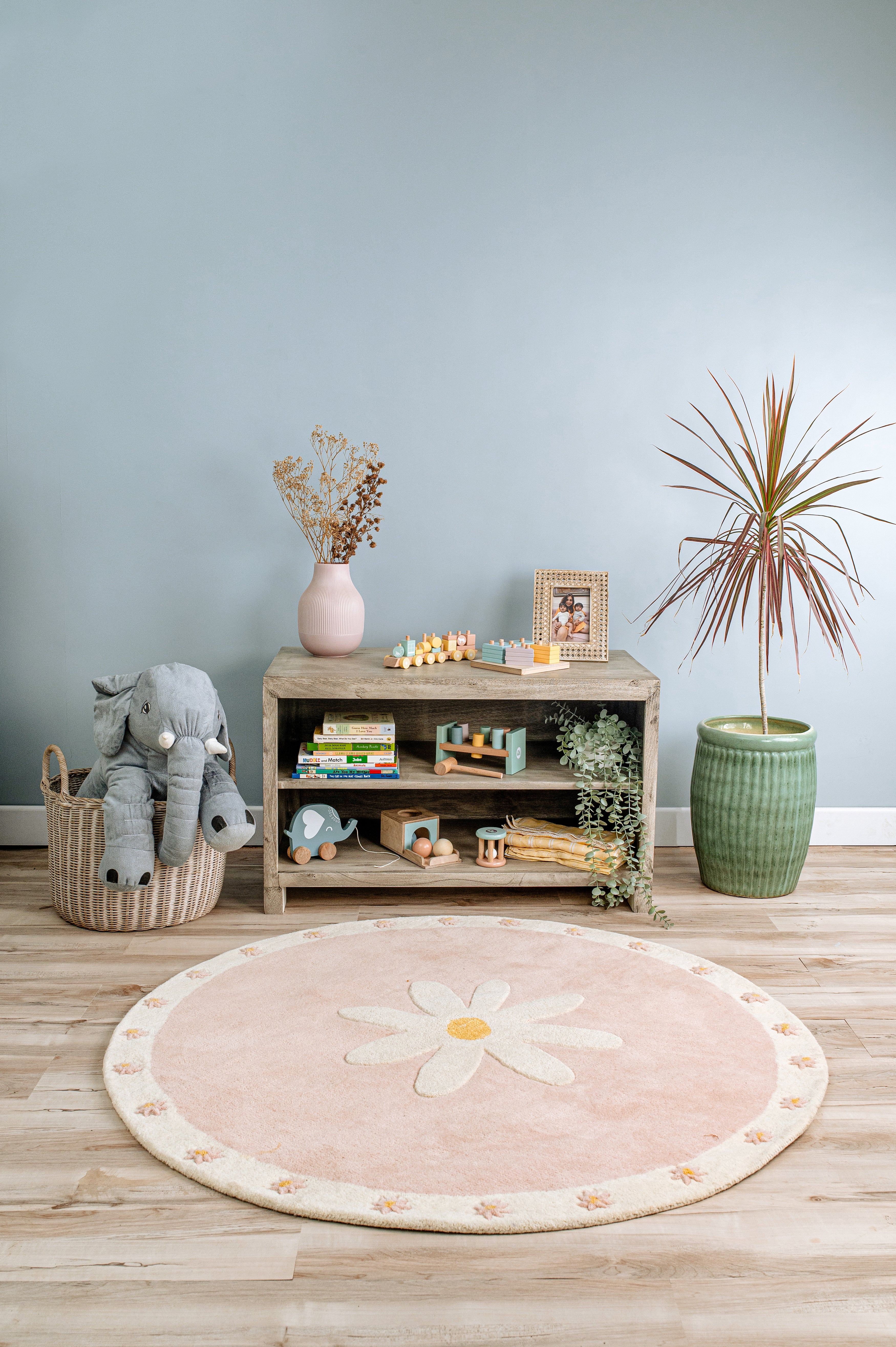 Daisy Flower Rug