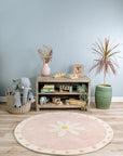 Daisy Flower Rug