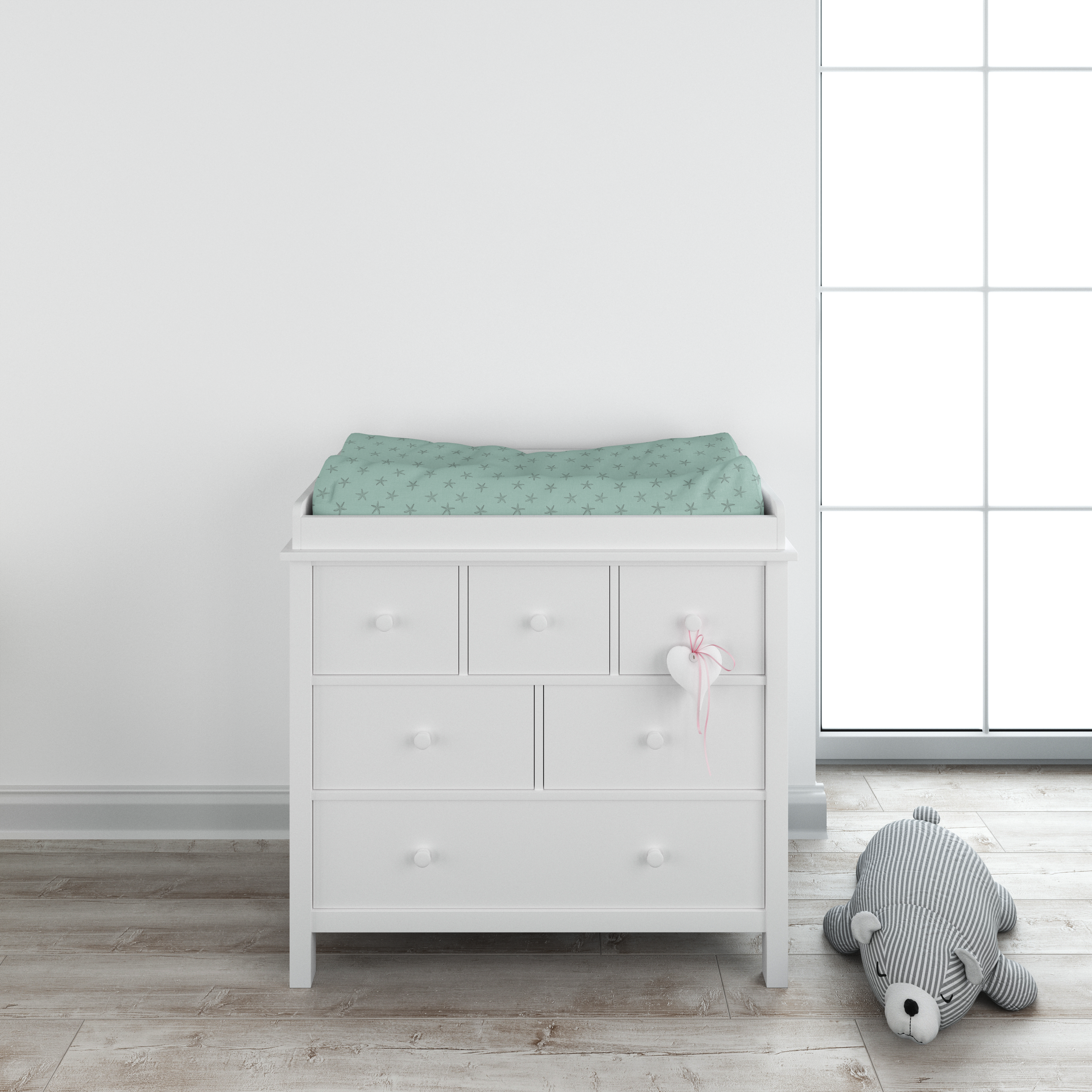 Changing Mat Cover / Starfish