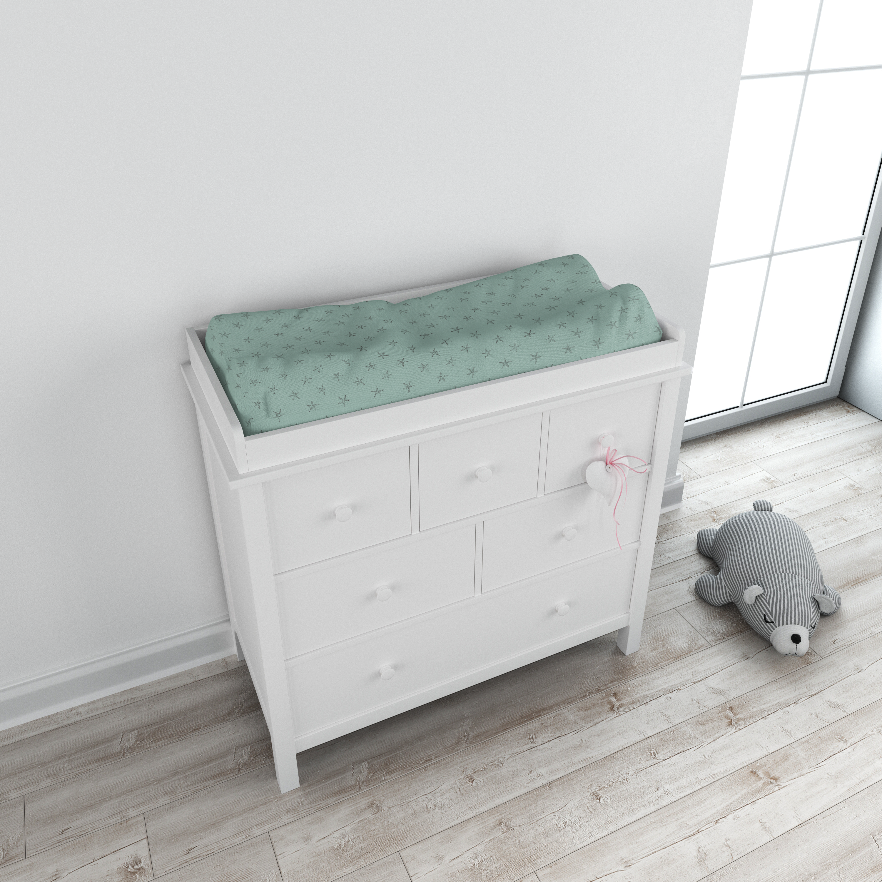 Changing Mat Cover / Starfish