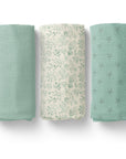 Muslin Swaddles for Babies 3-12Months 110x110cm