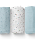 Muslin Swaddles for Babies 3-12Months 110x110cm