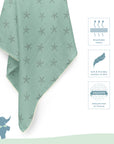 Two Layered Muslin Blanket / Starfish