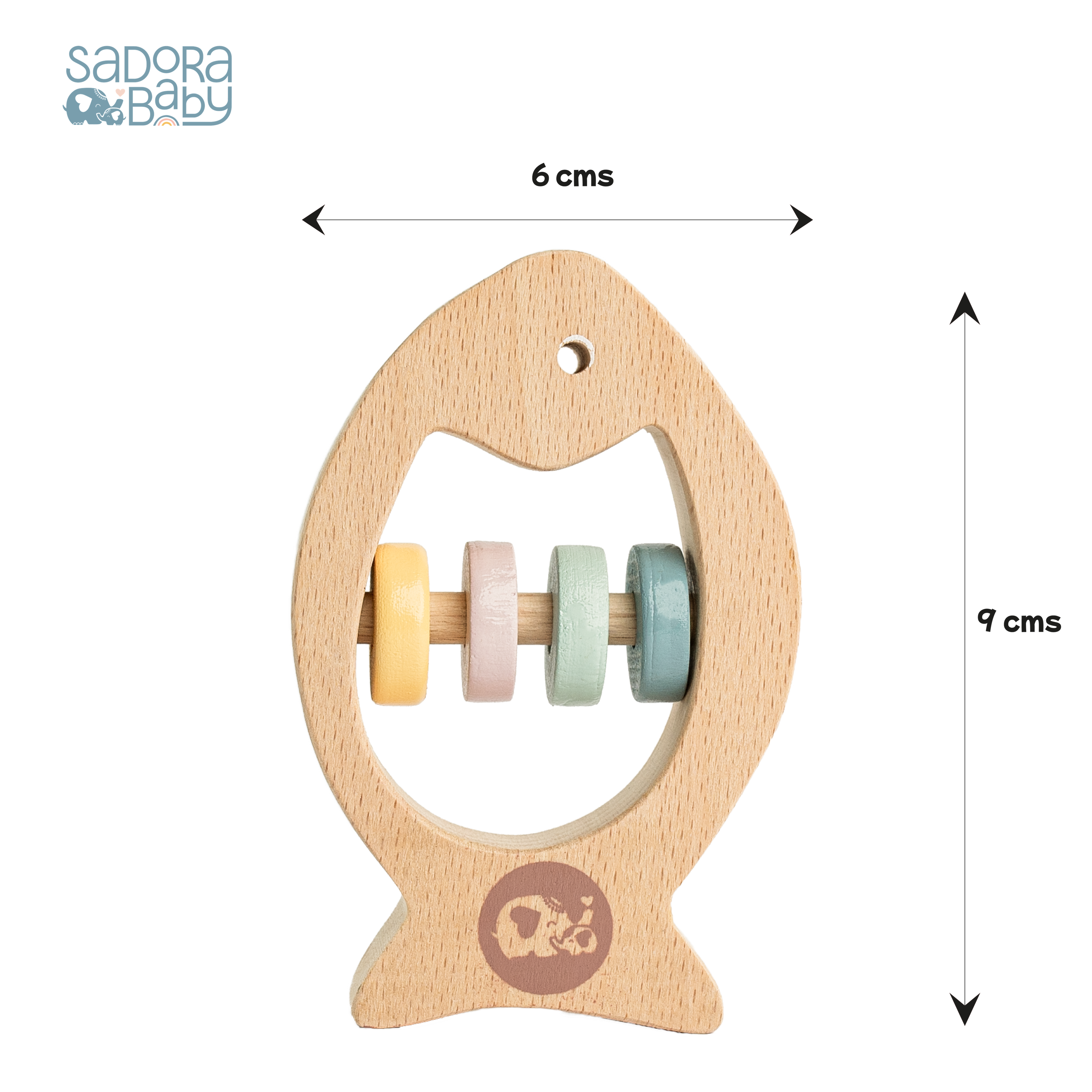 Mr. Fish Wooden Teether