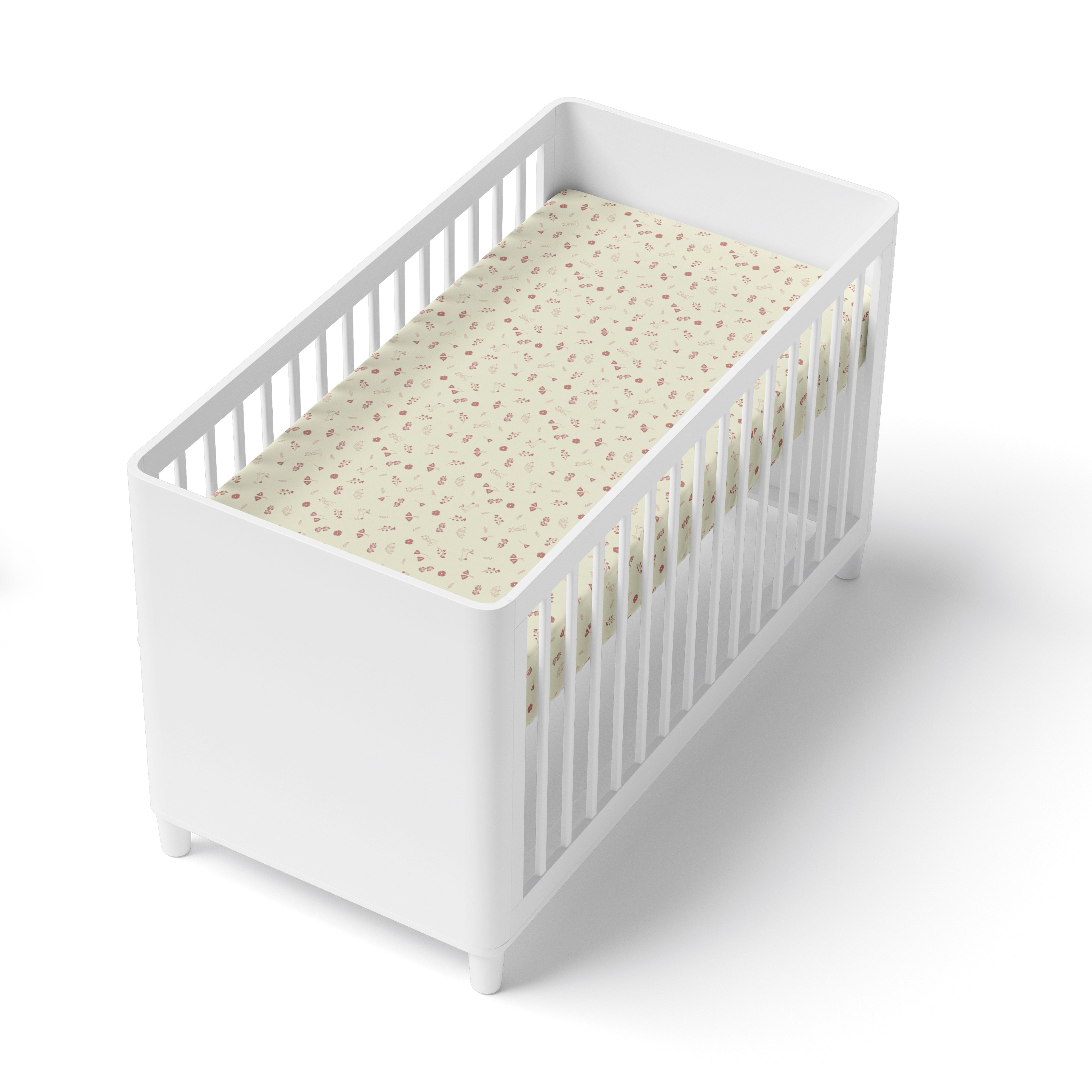 Baby Cot Fitted Sheets / 140 x 80