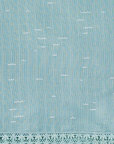 Three Layered Muslin Blanket / Mint Waves