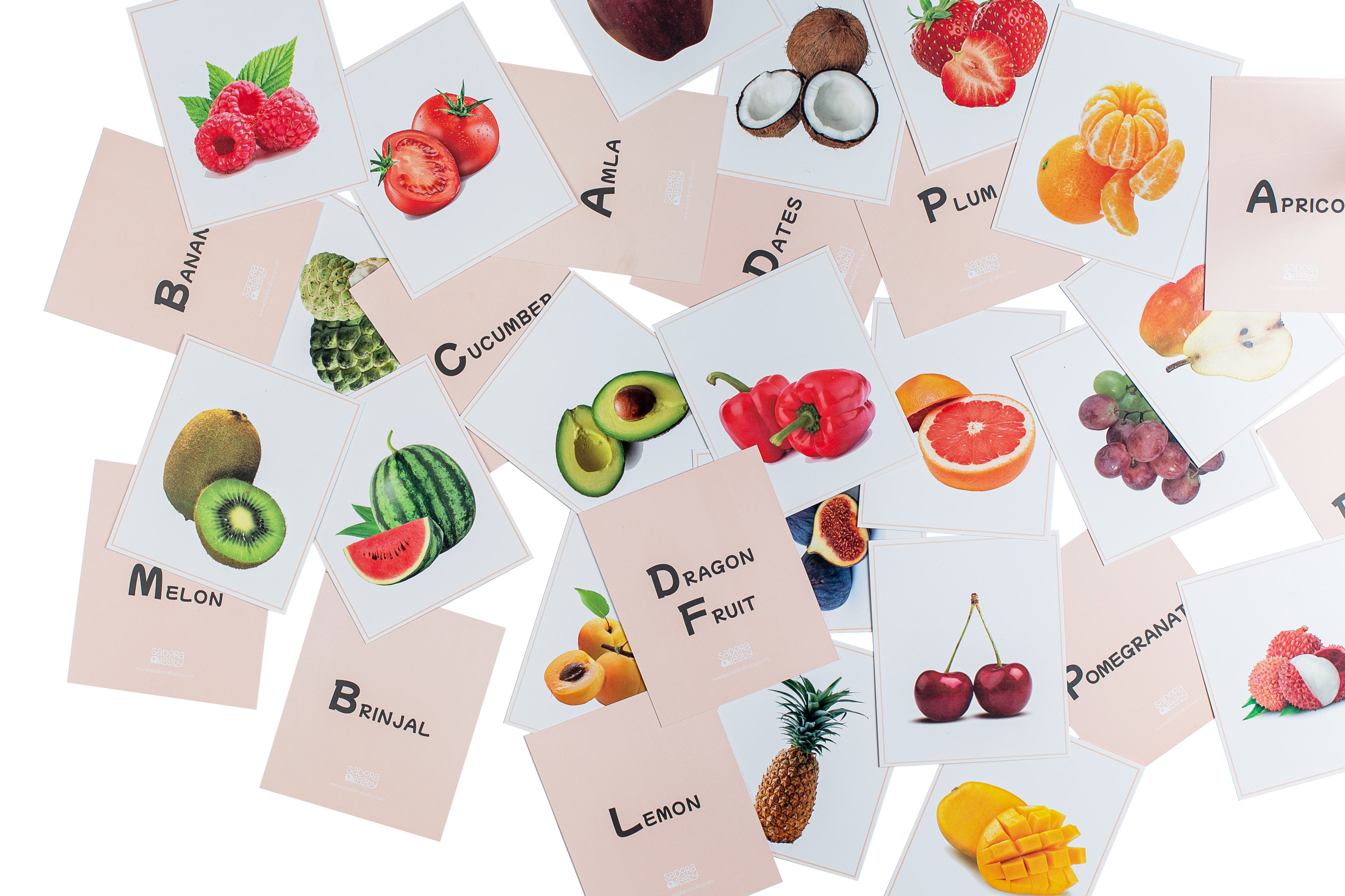 Fruit Frenzy Flashcards
