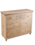 Chest of 7 Drawers - Oat Finish