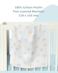 Two Layered Muslin Blanket / Sun