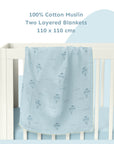 Two Layered Muslin Blanket / Hot Air Balloon