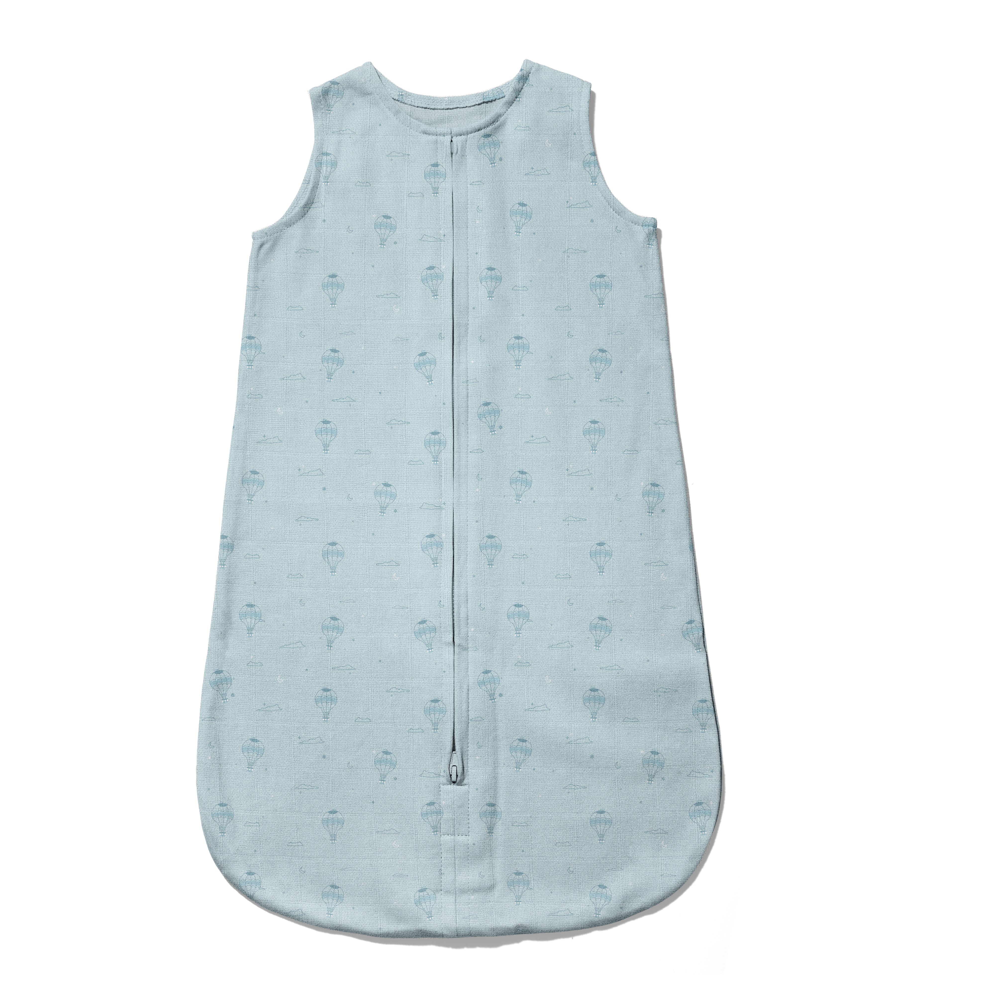 Buy Denim Hot Air Balloon Kids Sleeping Bag Online – Sadora Baby